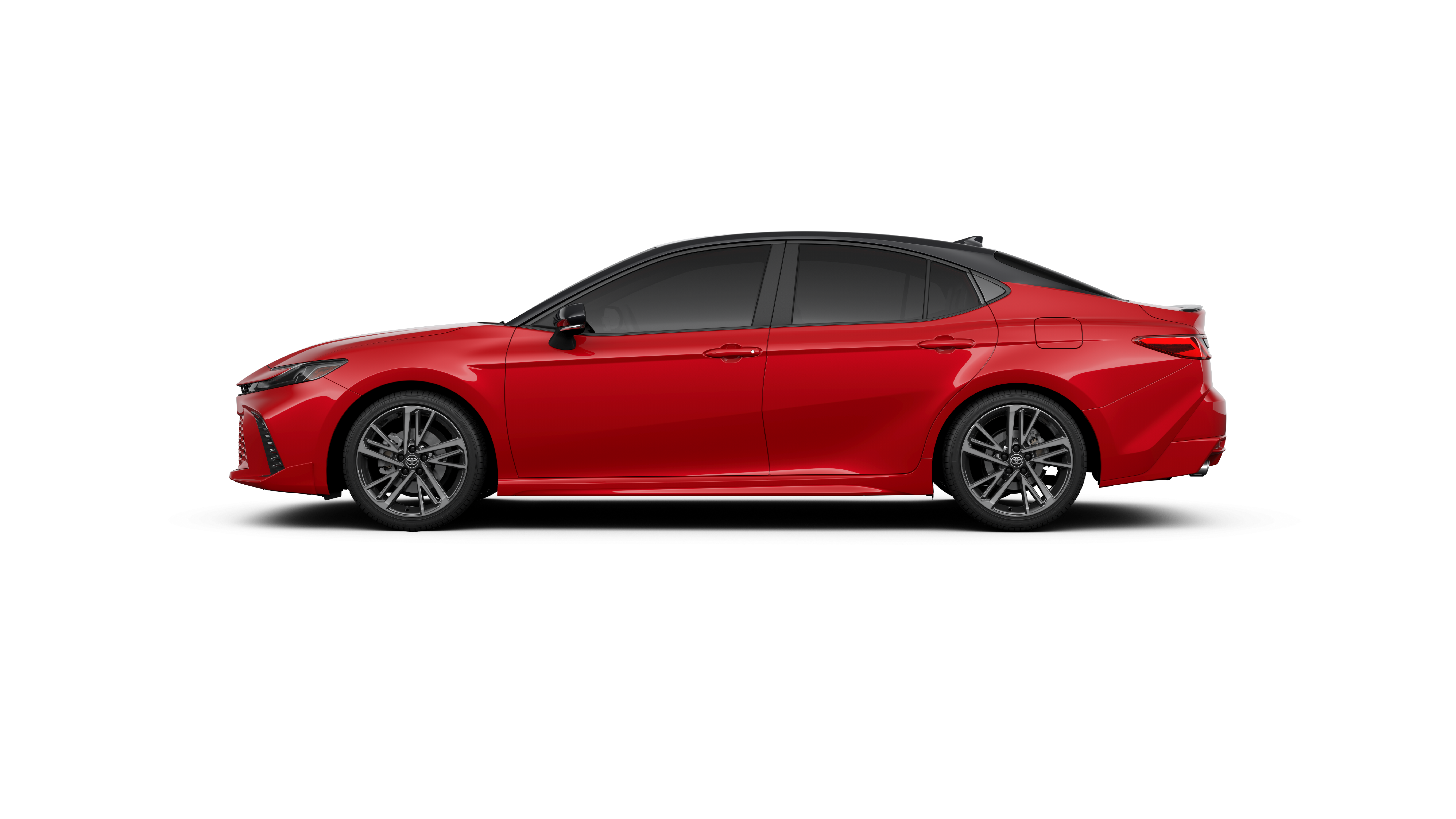New 2027 Supersonic Red with Midnight Black Metallic roof <sup>1</sup> Toyota  XSE AWD image 3