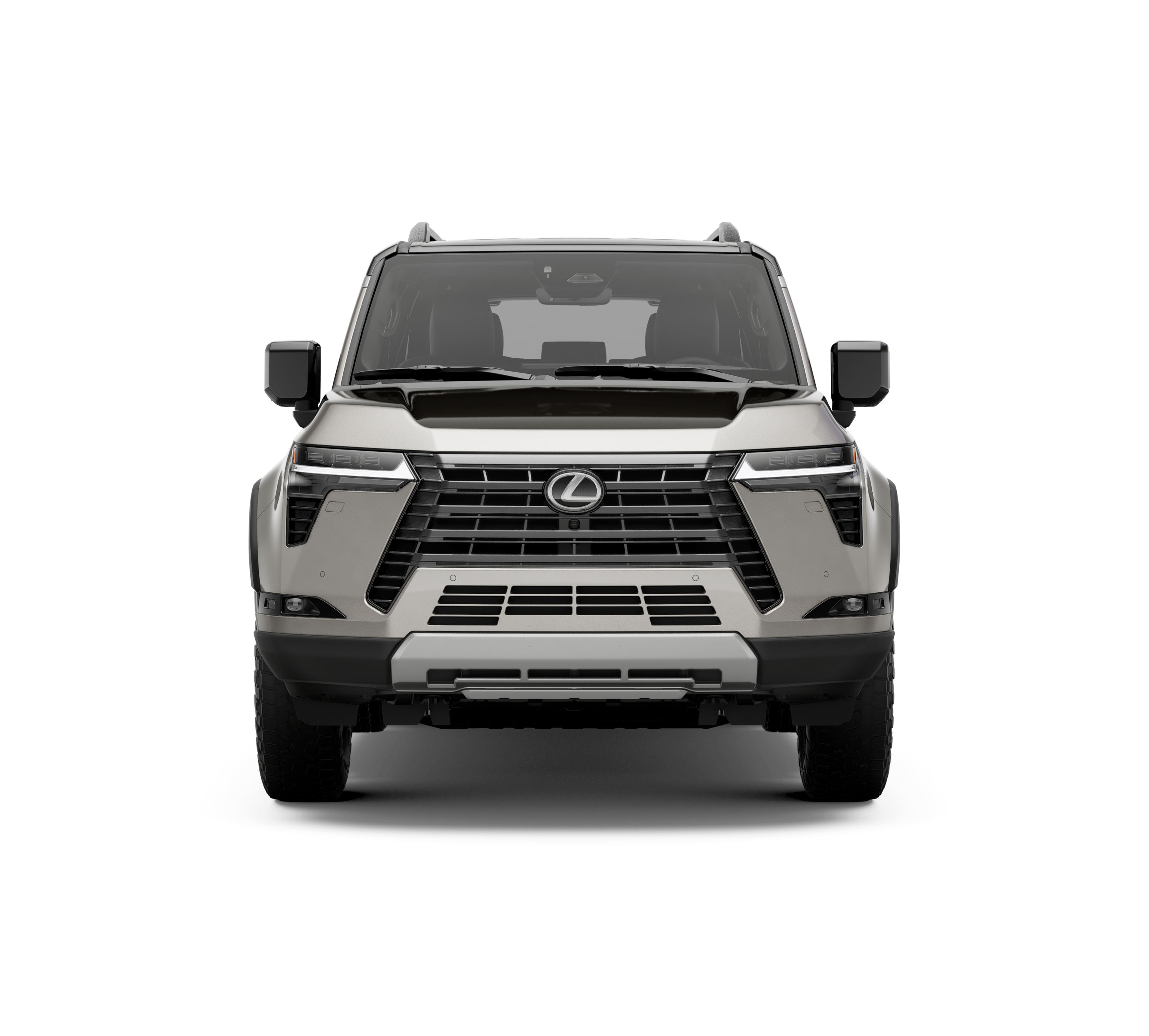 New 2026 Atomic Silver and Black Onyx Lexus  550 OVERTRAIL image 5