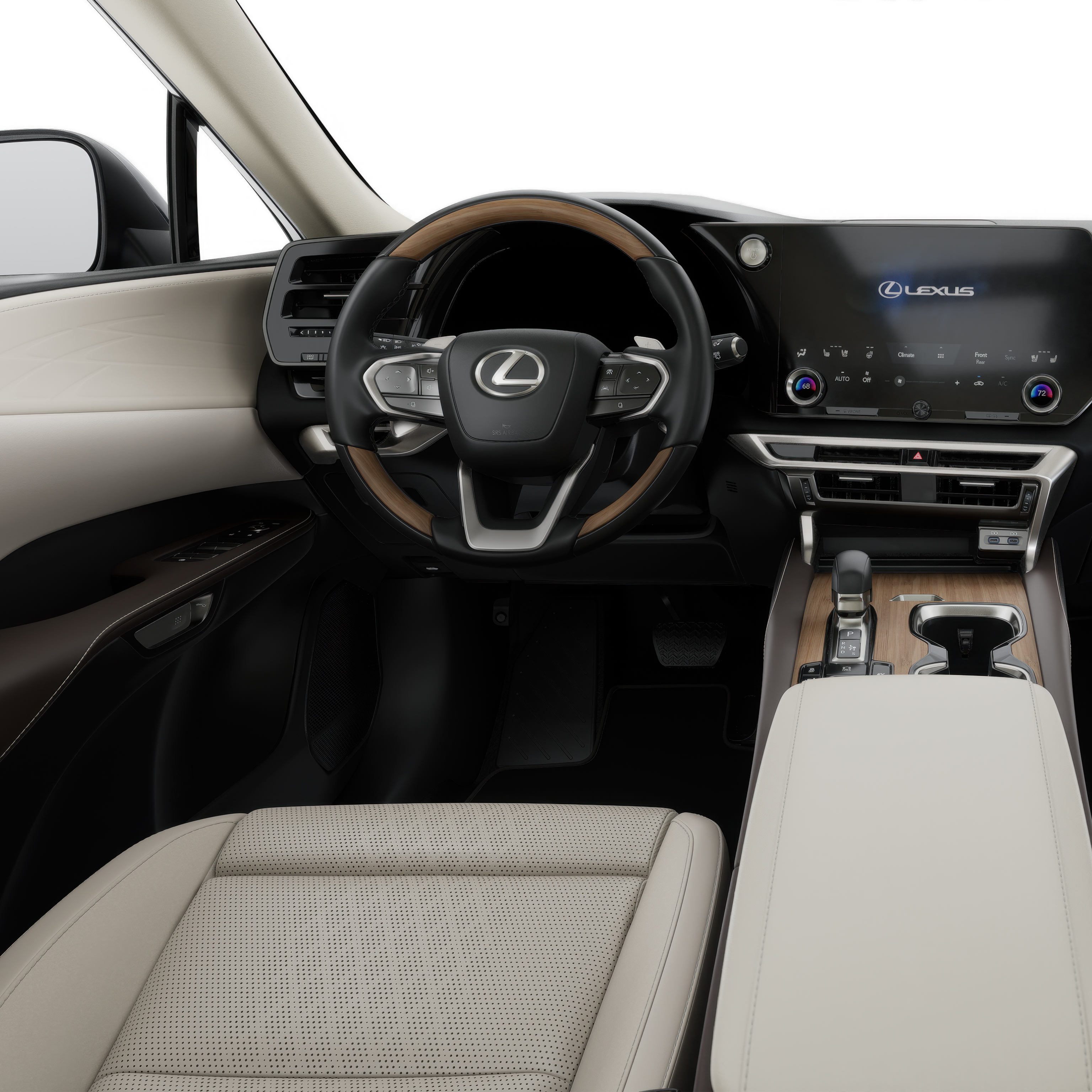 New 2027 Ultra White Lexus RX 350h LUXURY AWD image 6