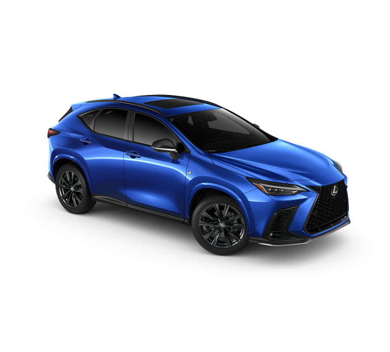 New 2025 Ultrasonic Blue Mica 2.0 Lexus NX 450h+ F SPORT HANDLING AWD image 4