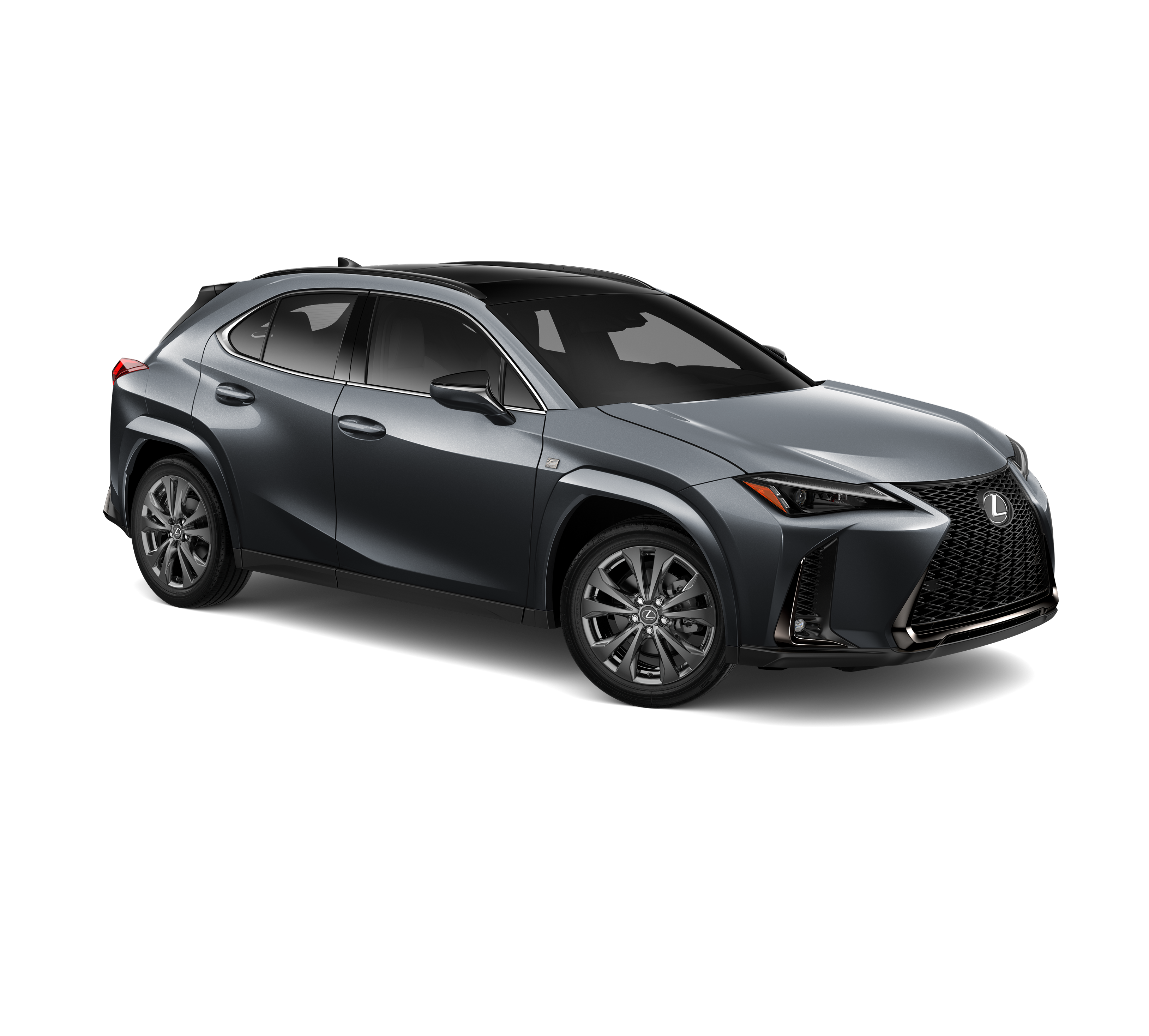 New 2026 Cloudburst Gray with Obsidian roof Lexus UX 300h F SPORT DESIGN AWD image 4