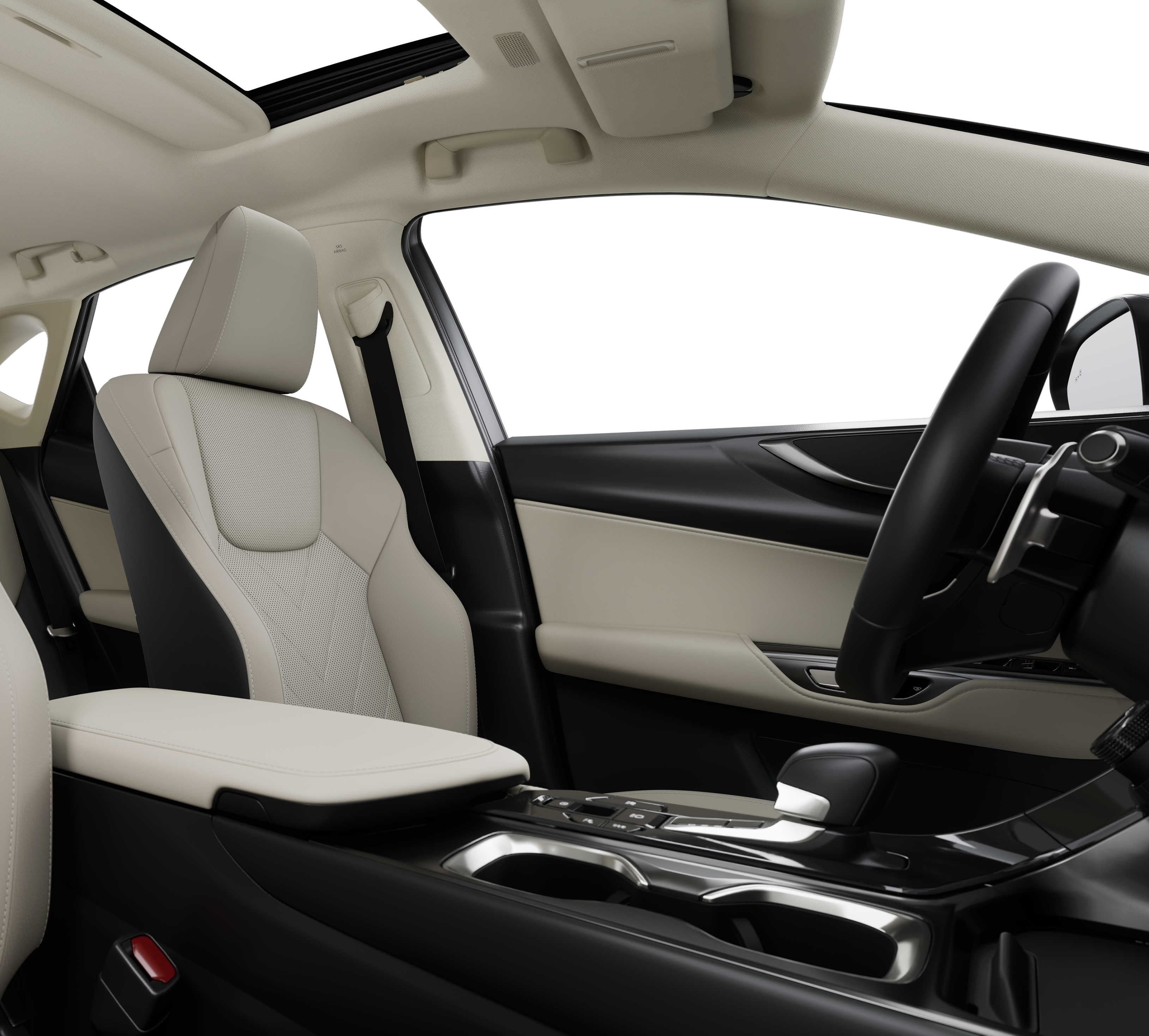 New 2026 Cloudburst Gray Lexus NX 350h LUXURY AWD image 7