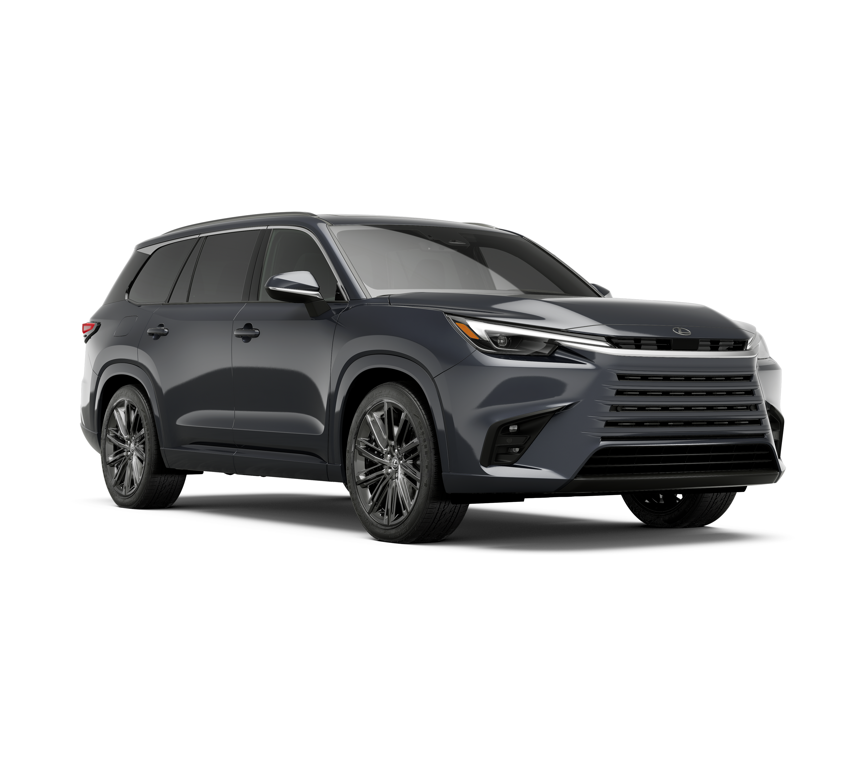 New 2026 Cloudburst Gray Lexus TX 550h+ LUXURY AWD image 4