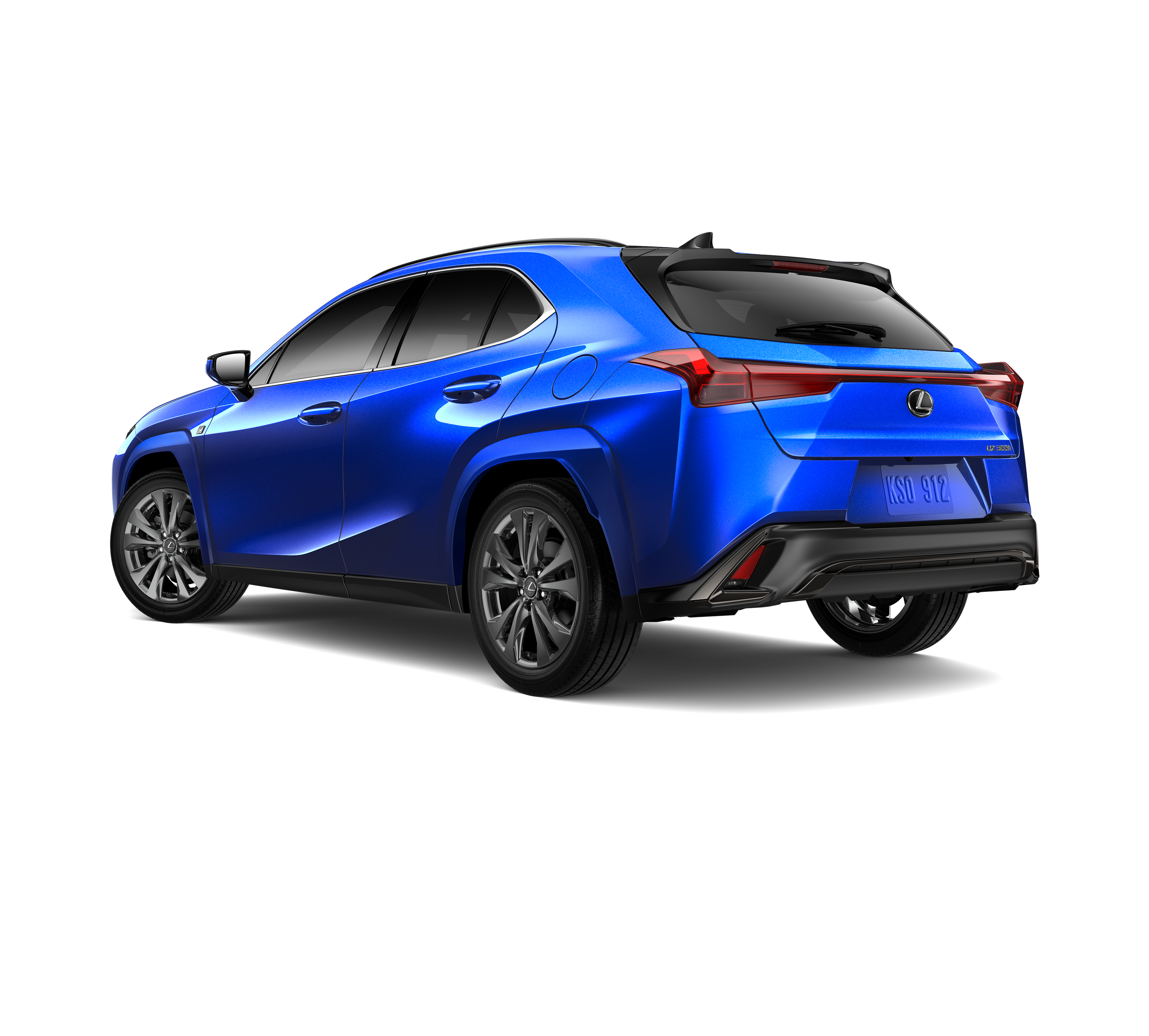 New 2026 Ultrasonic Blue Mica 2.0 with Obsidian roof Lexus UX 300h F SPORT HANDLING AWD image 3