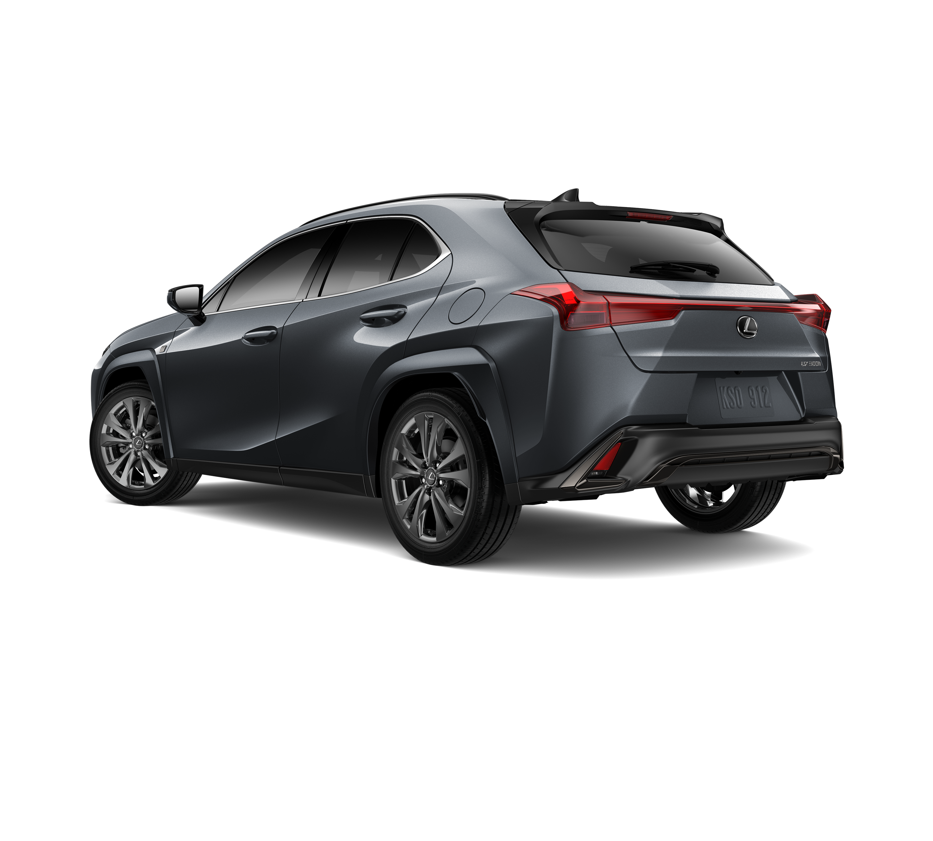 New 2026 Cloudburst Gray with Obsidian roof Lexus UX 300h F SPORT DESIGN AWD image 3