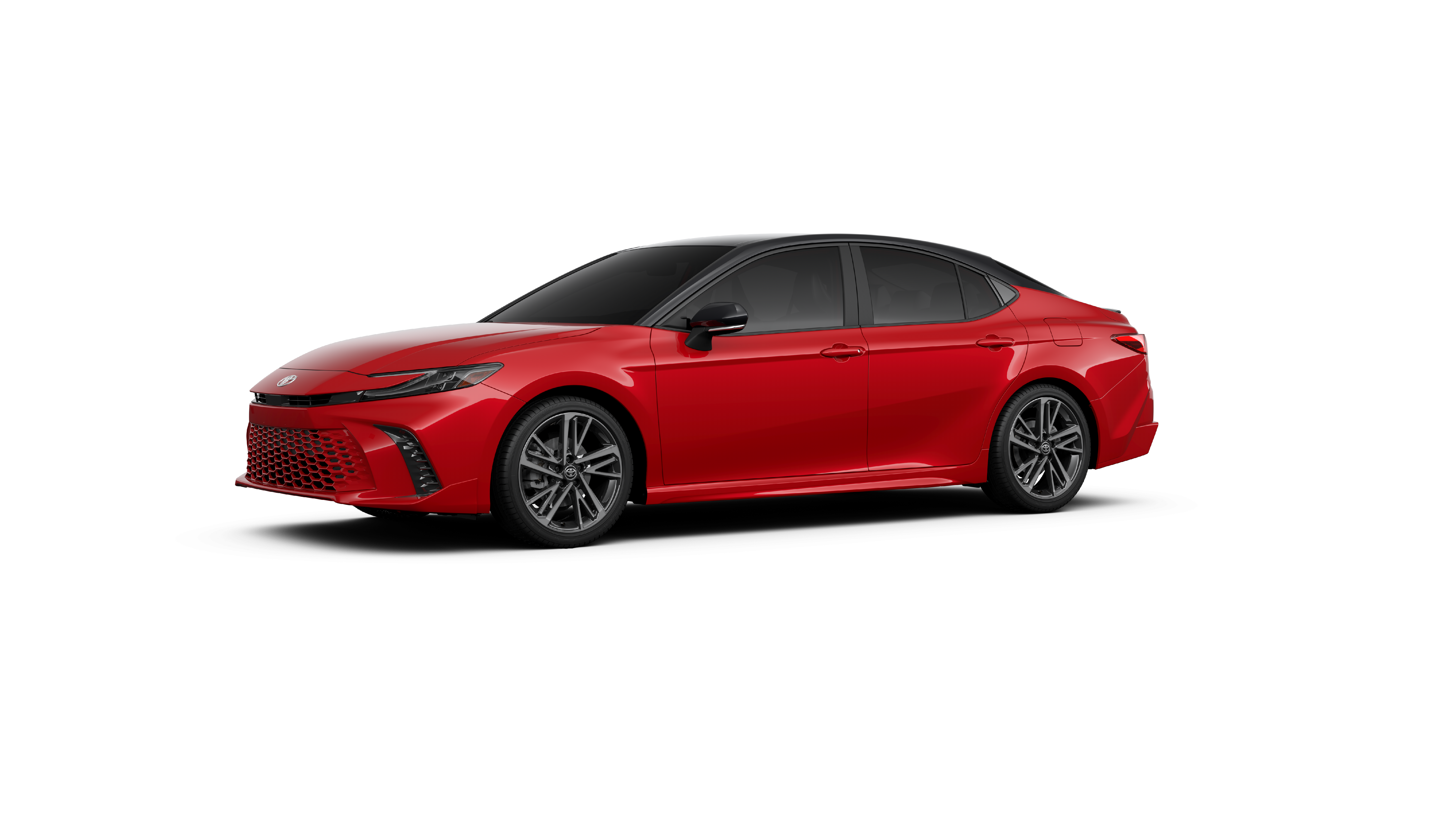 New 2027 Supersonic Red with Midnight Black Metallic roof <sup>1</sup> Toyota  XSE AWD image 2