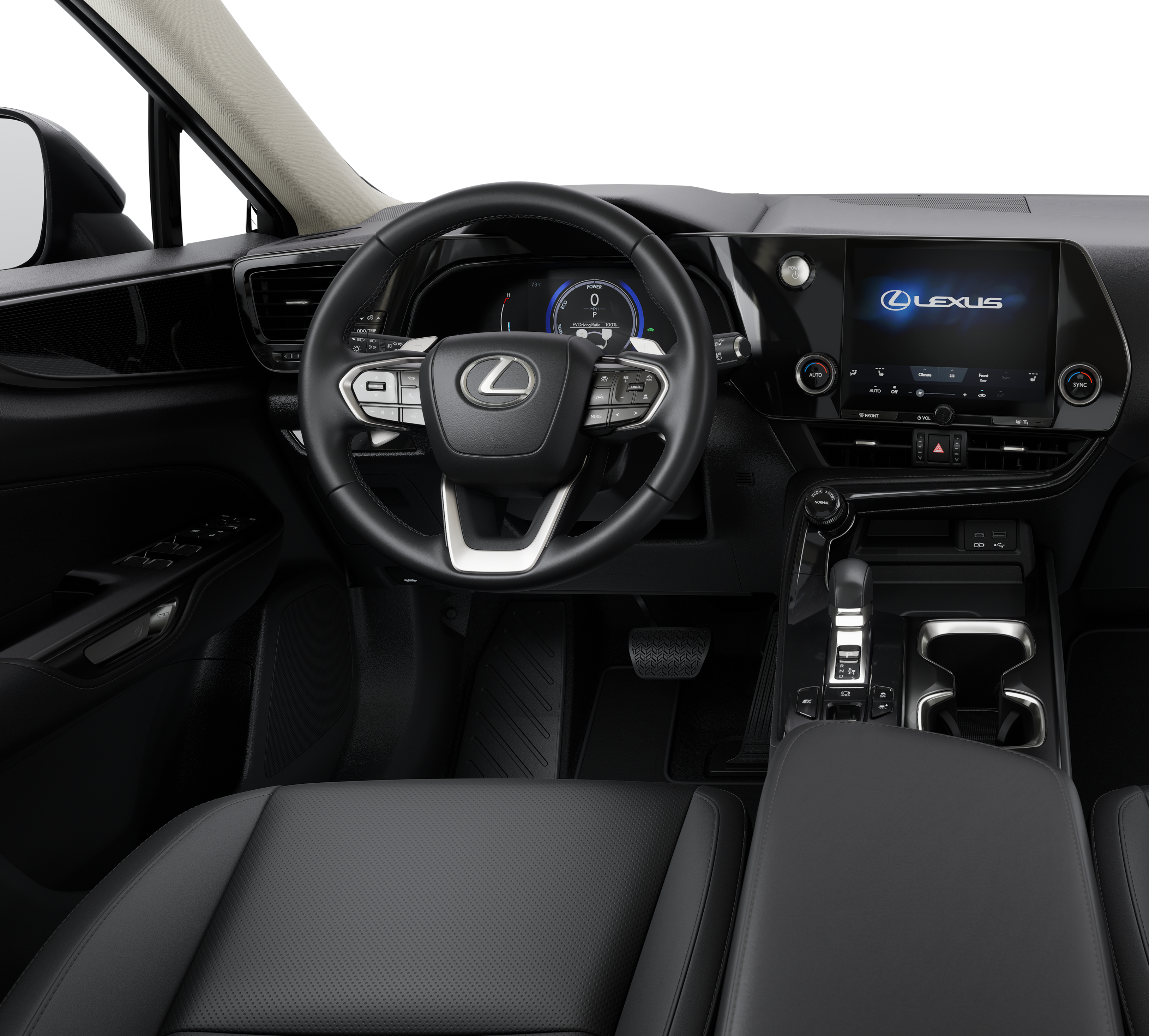 New 2026 Ultra White Lexus NX 350h AWD image 6