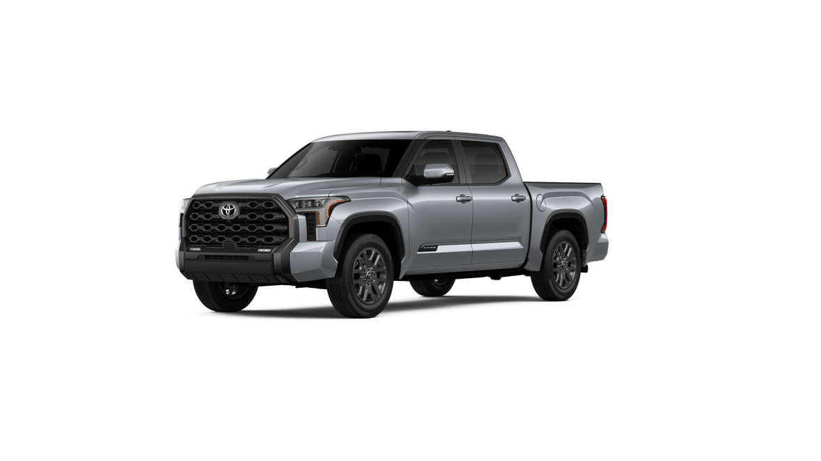 Celestial Silver Metallic 2026 Toyota Tundra Platinum CrewMax Cab 4WD Pickup Truck Four-Wheel Drive Automatic