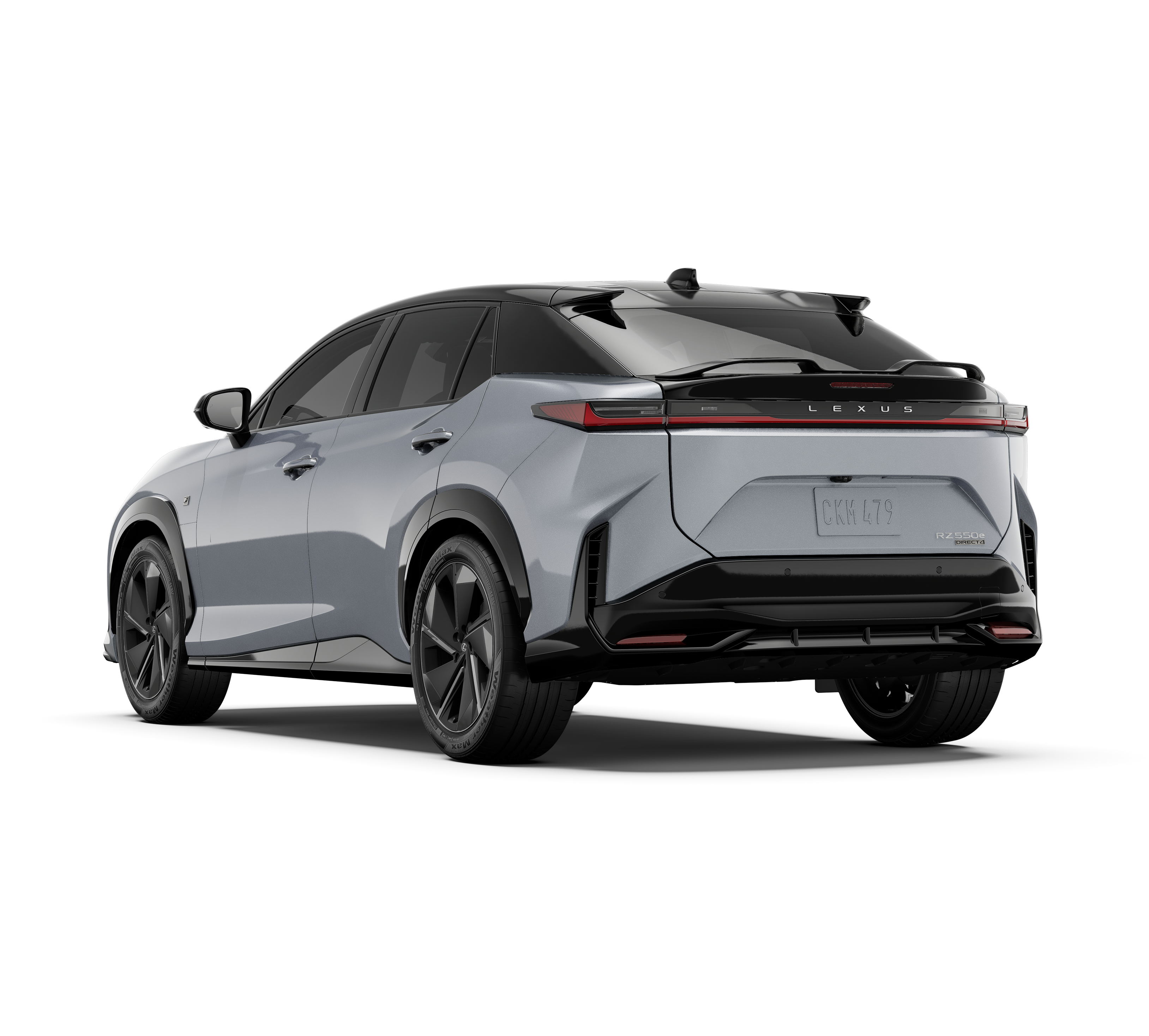 New 2026 Iridium and Black Onyx Lexus  550e F SPORT AWD image 3