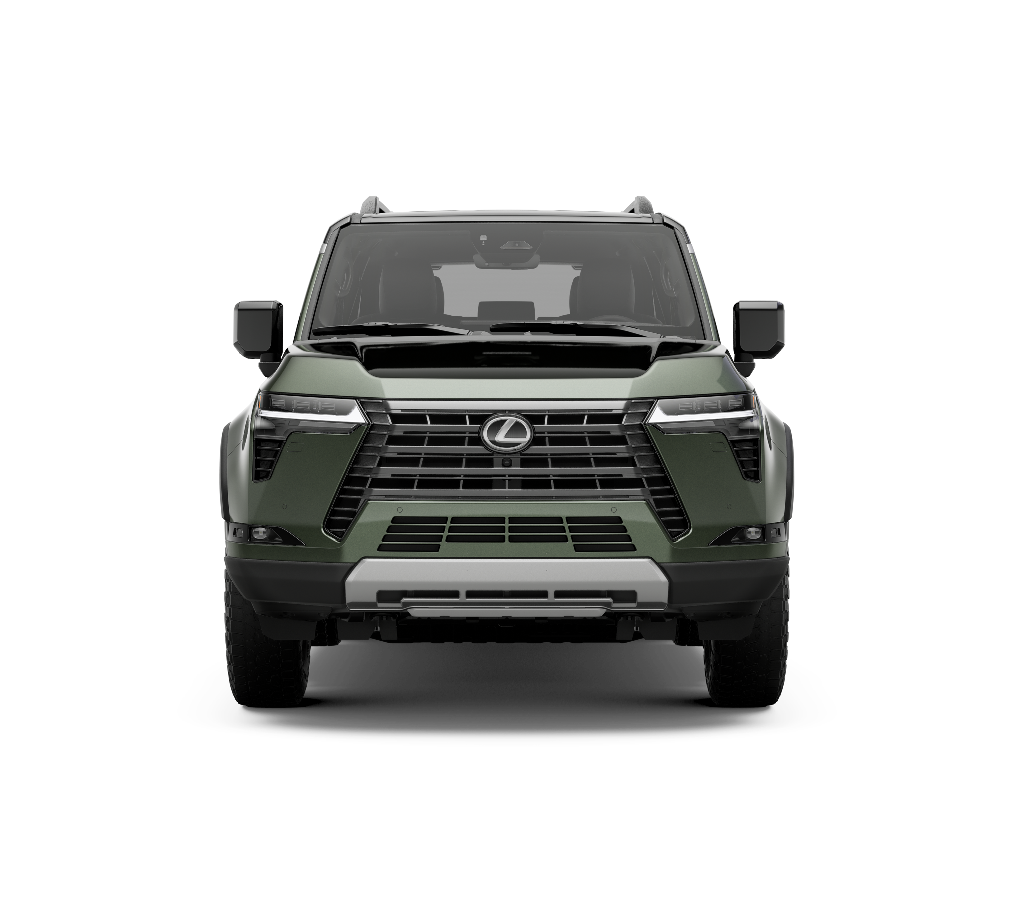 New 2026 Nori Green Pearl and Black Onyx Lexus  550 OVERTRAIL+ image 5