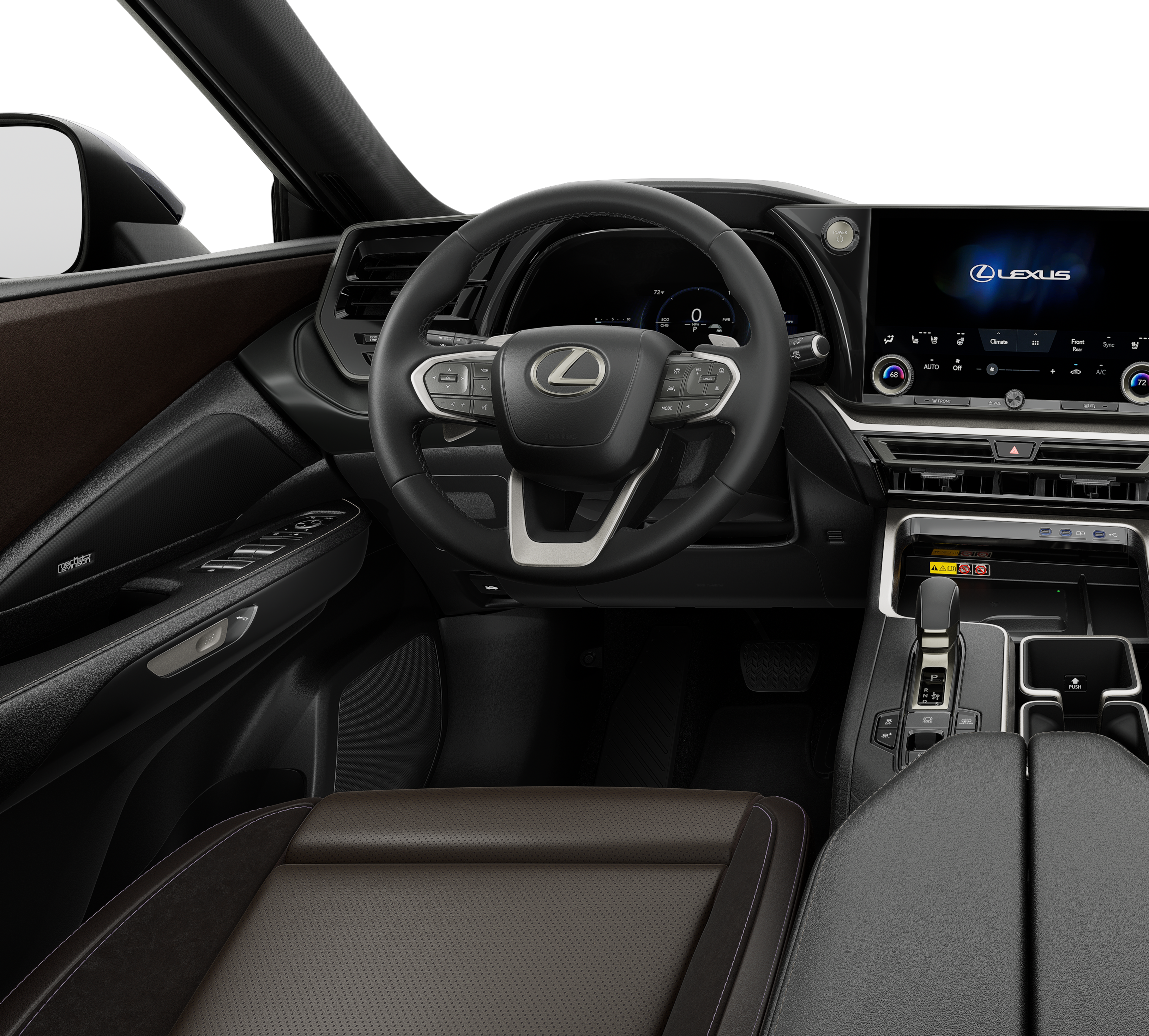 New 2026 Wind Chill Pearl Lexus TX 550h+ LUXURY AWD image 6