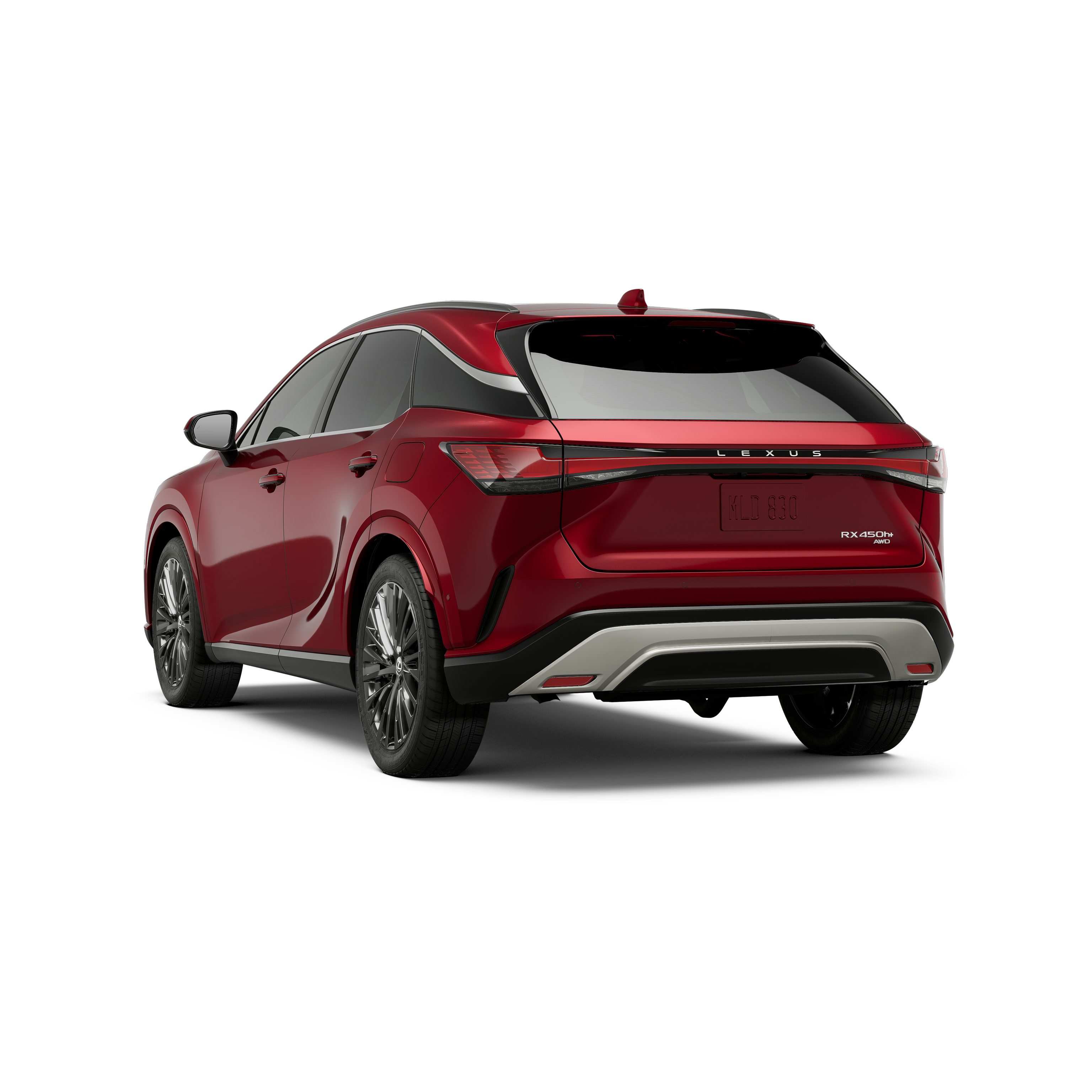 New 2027 Matador Red Mica Lexus RX 450h+ LUXURY AWD image 3
