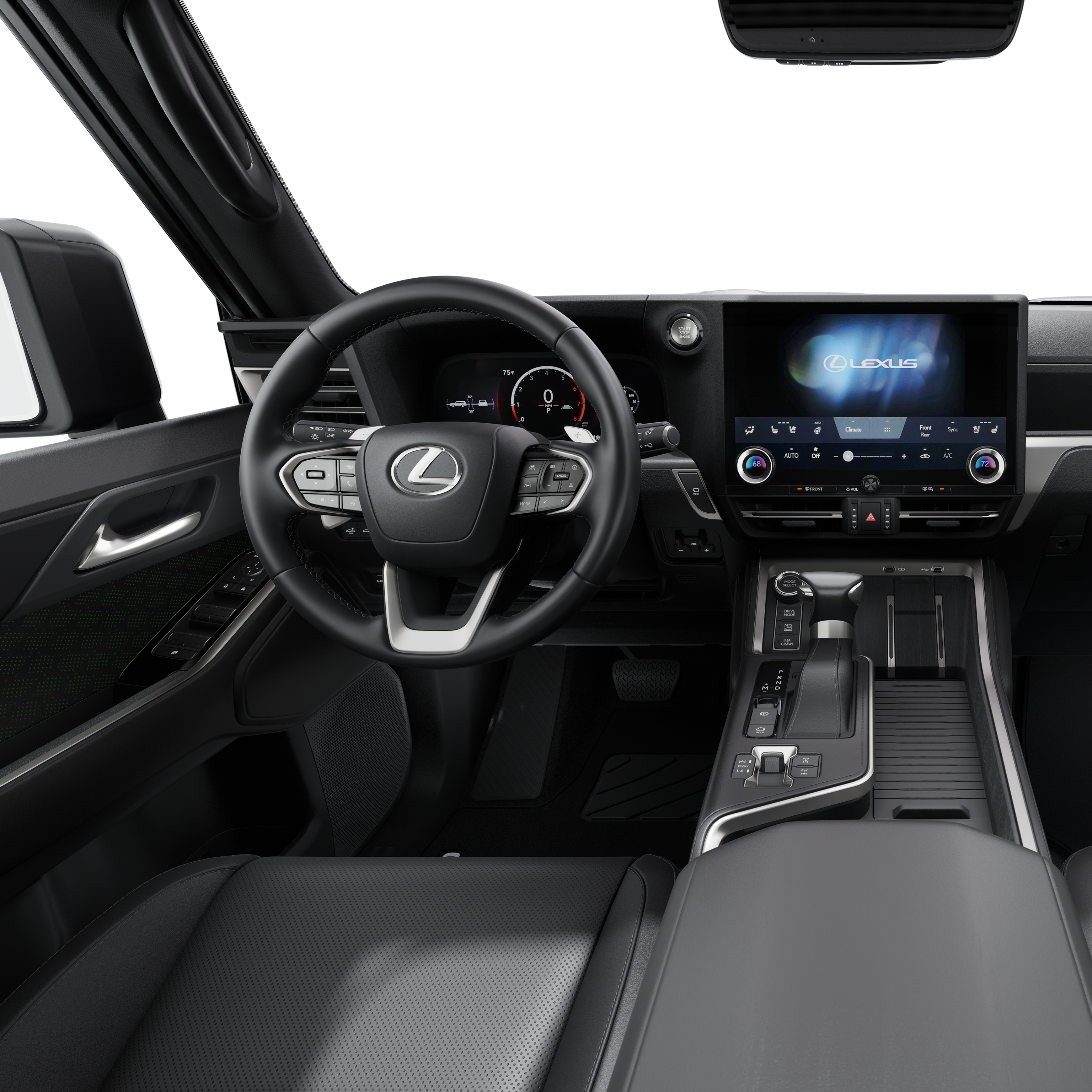 New 2027 Incognito and Black Onyx Lexus  550 OVERTRAIL image 6