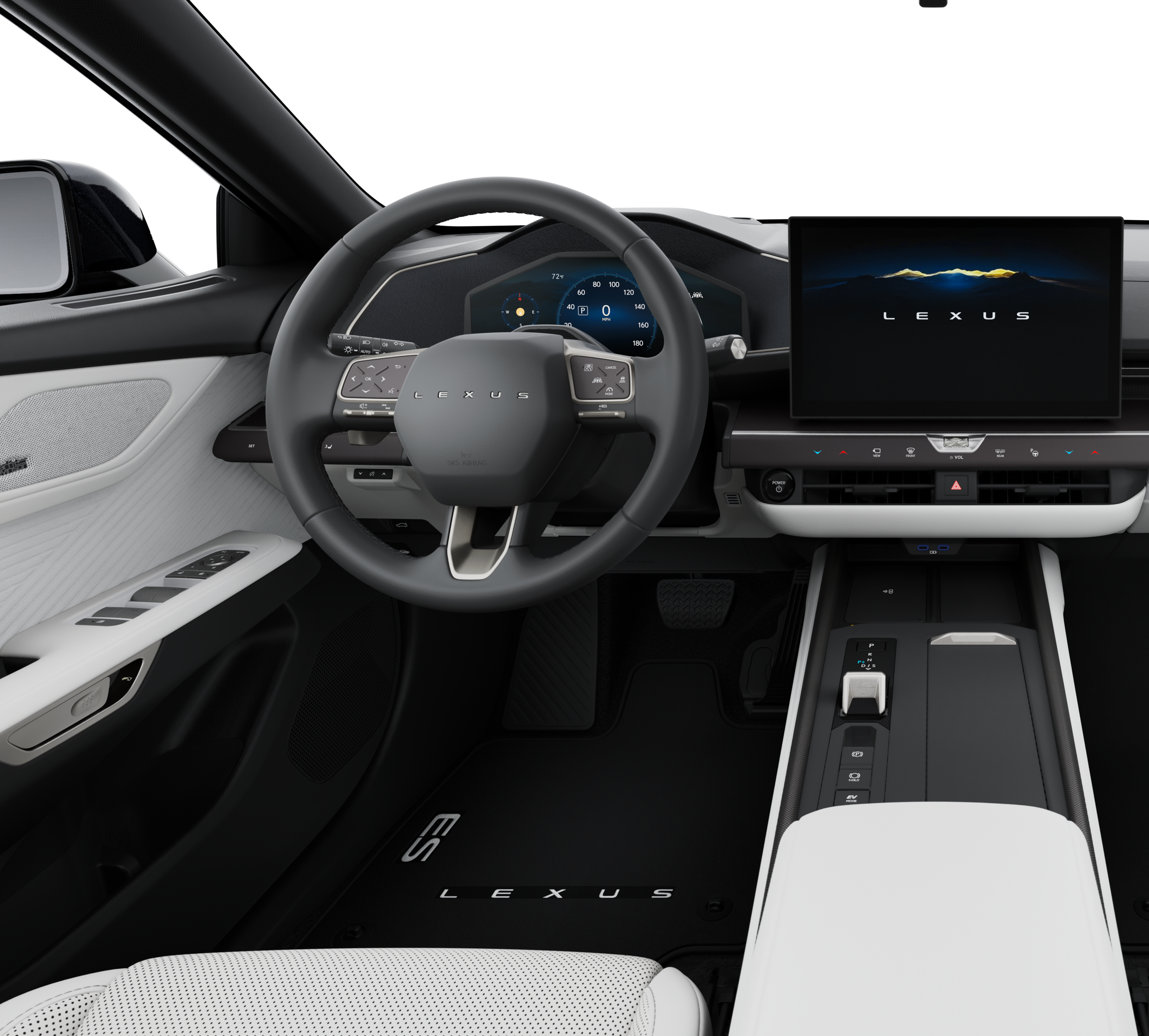 New 2026 Cloudburst Gray Lexus ES 350h PREMIUM+ AWD image 6
