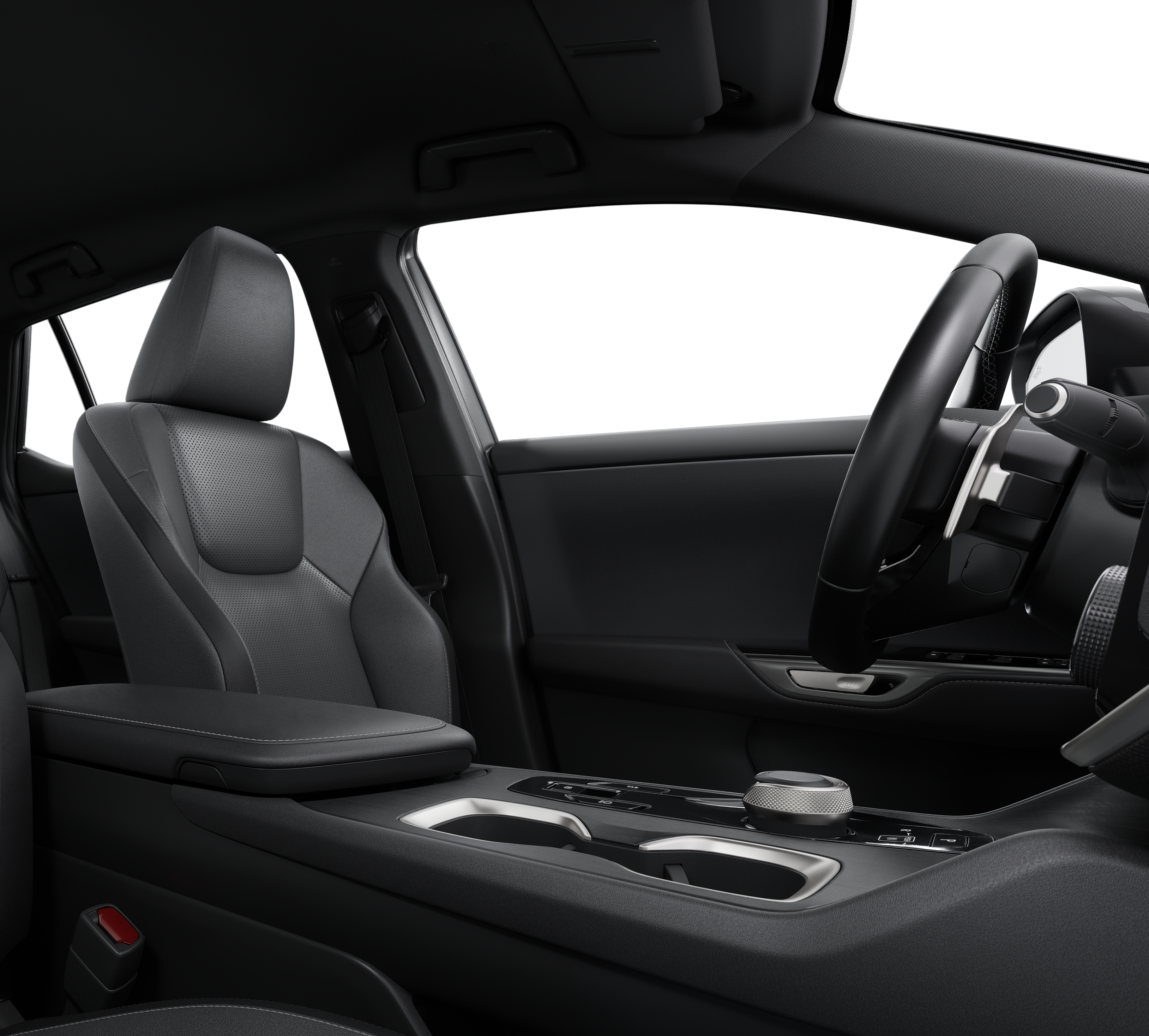 New 2026 Oxygen White Lexus  450e AWD image 7