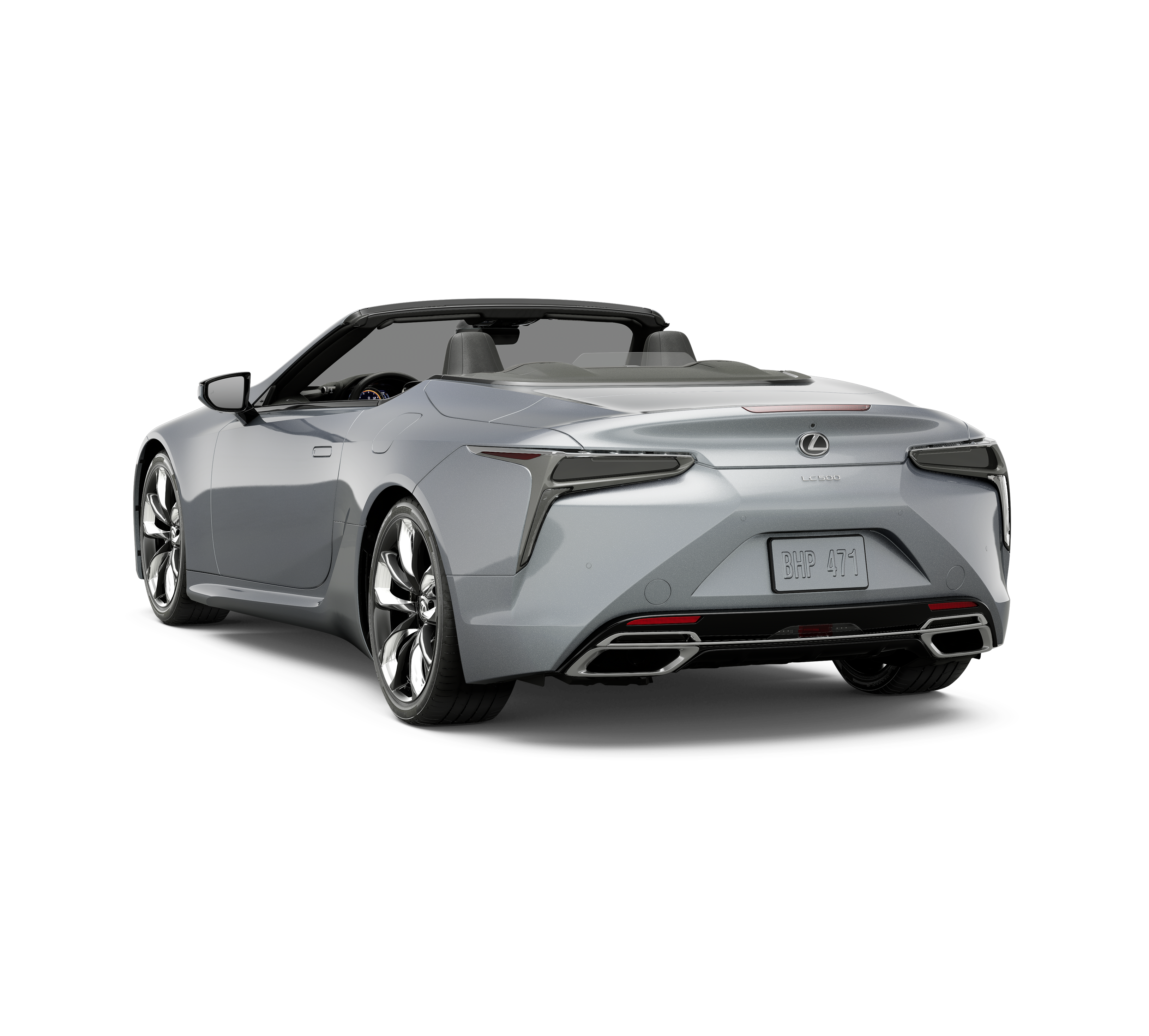 New 2026 Iridium Lexus LC 500 CONVERTIBLE image 3