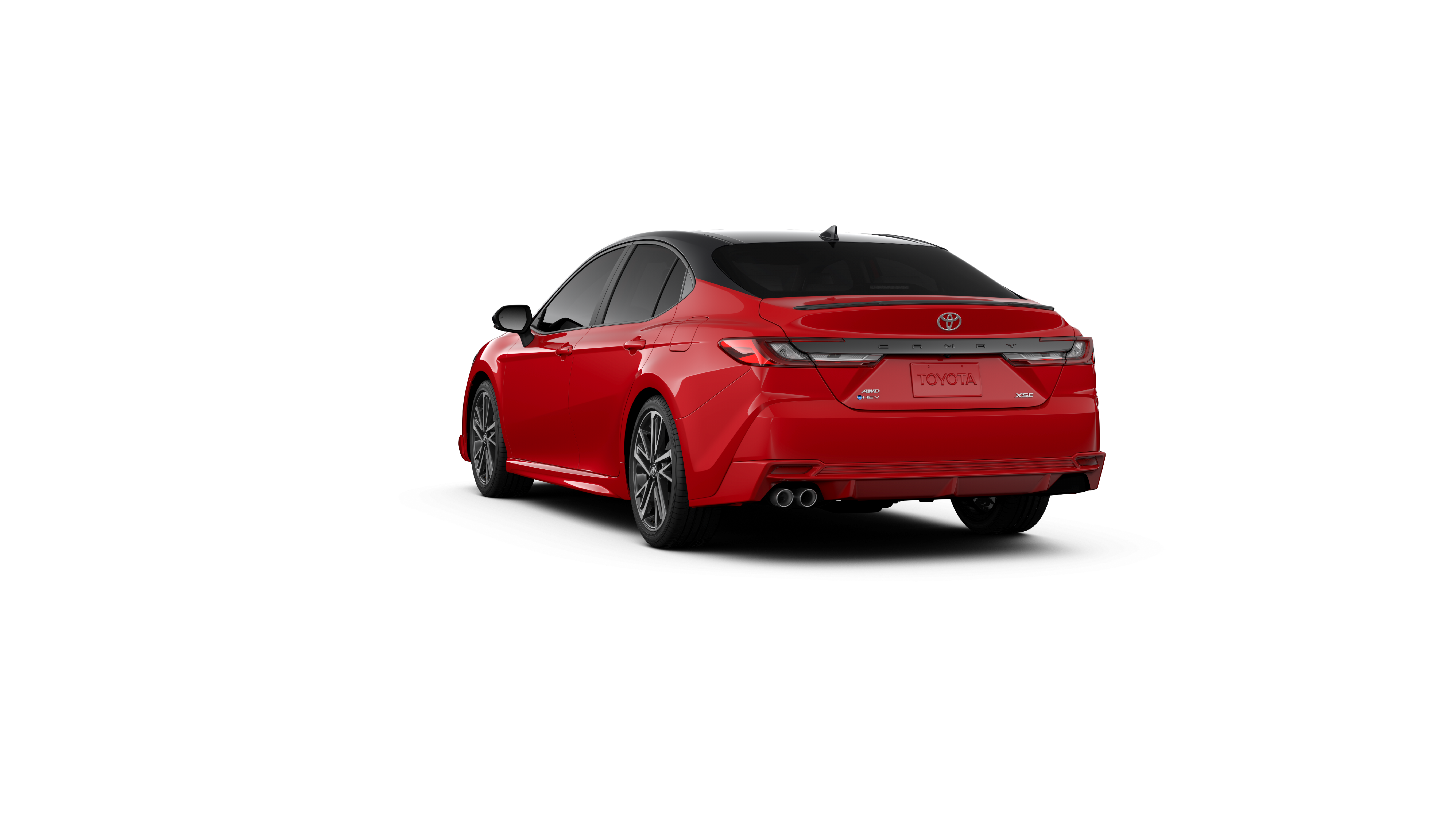New 2027 Supersonic Red with Midnight Black Metallic roof <sup>1</sup> Toyota  XSE AWD image 4