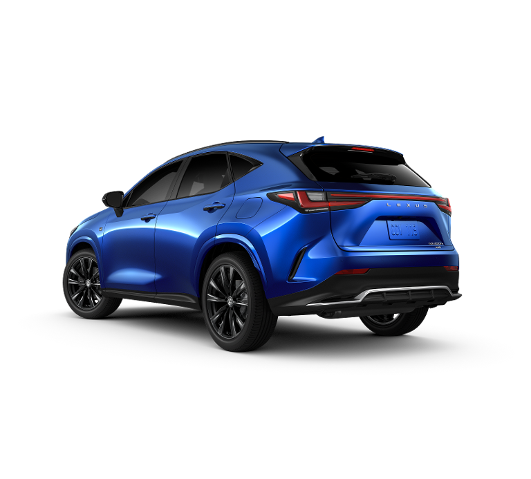 New 2025 Ultrasonic Blue Mica 2.0 Lexus NX 450h+ F SPORT HANDLING AWD image 3