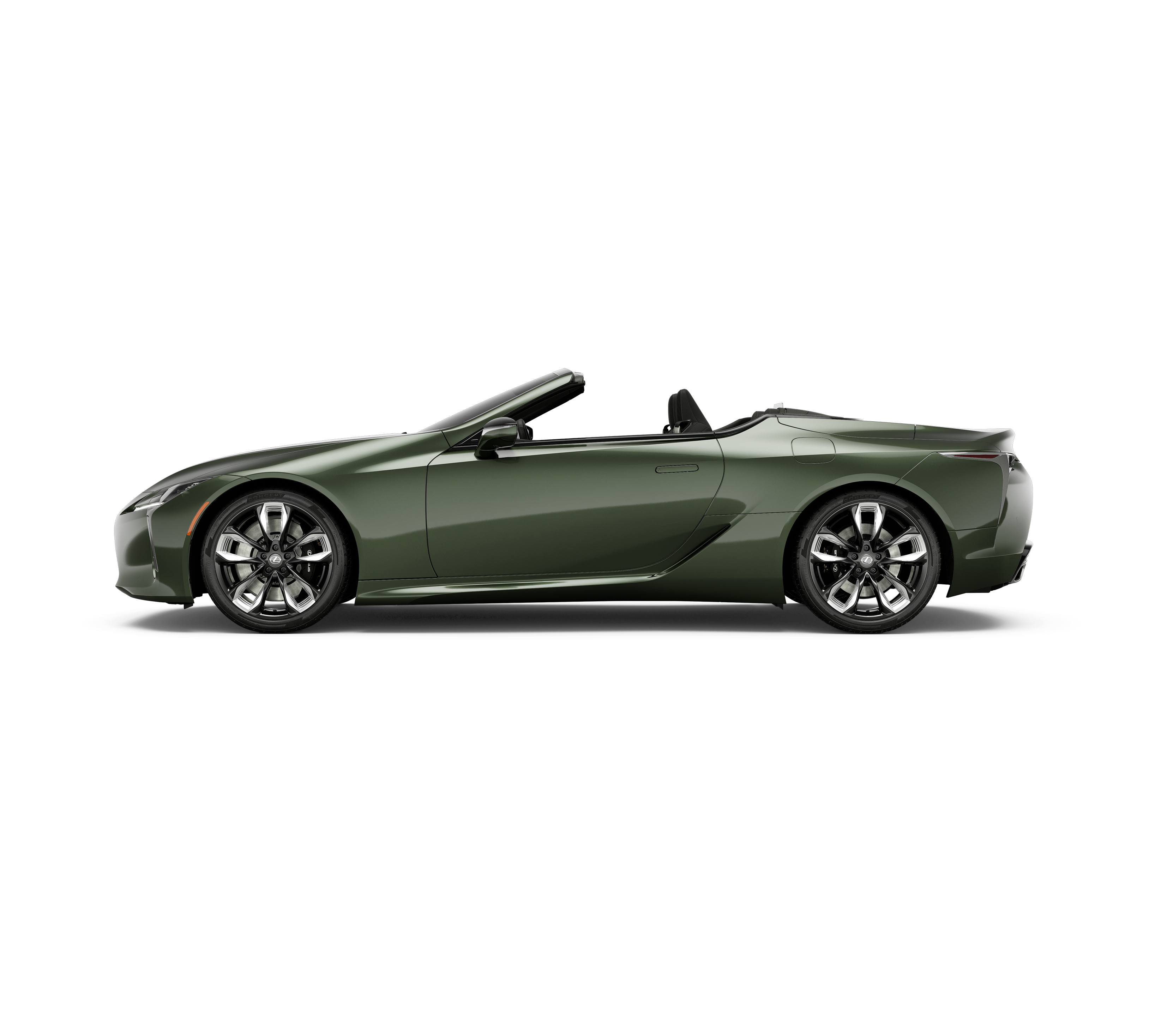 New 2026 Nori Green Pearl Lexus LC 500 CONVERTIBLE image 2