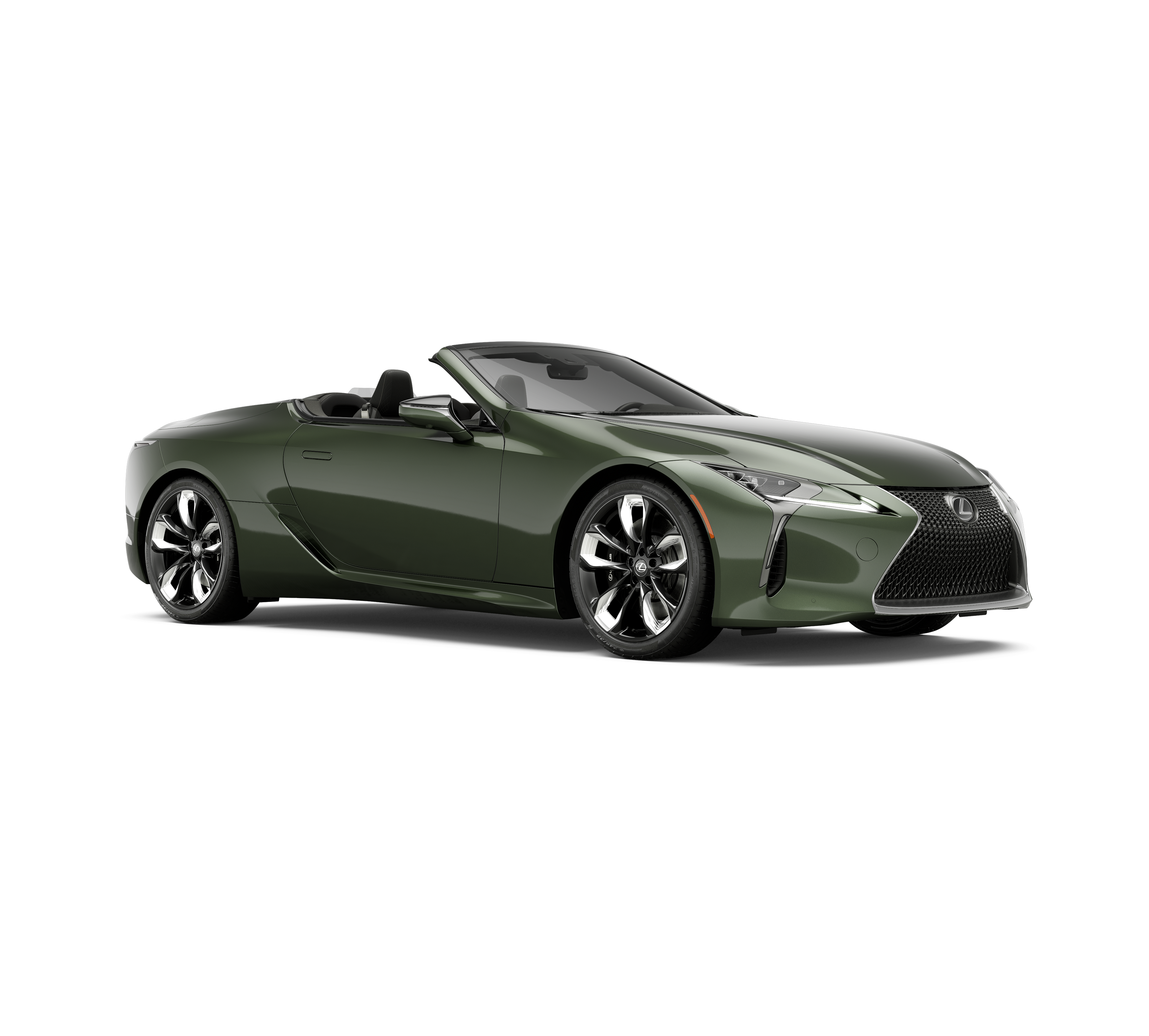 New 2026 Nori Green Pearl Lexus LC 500 CONVERTIBLE image 4