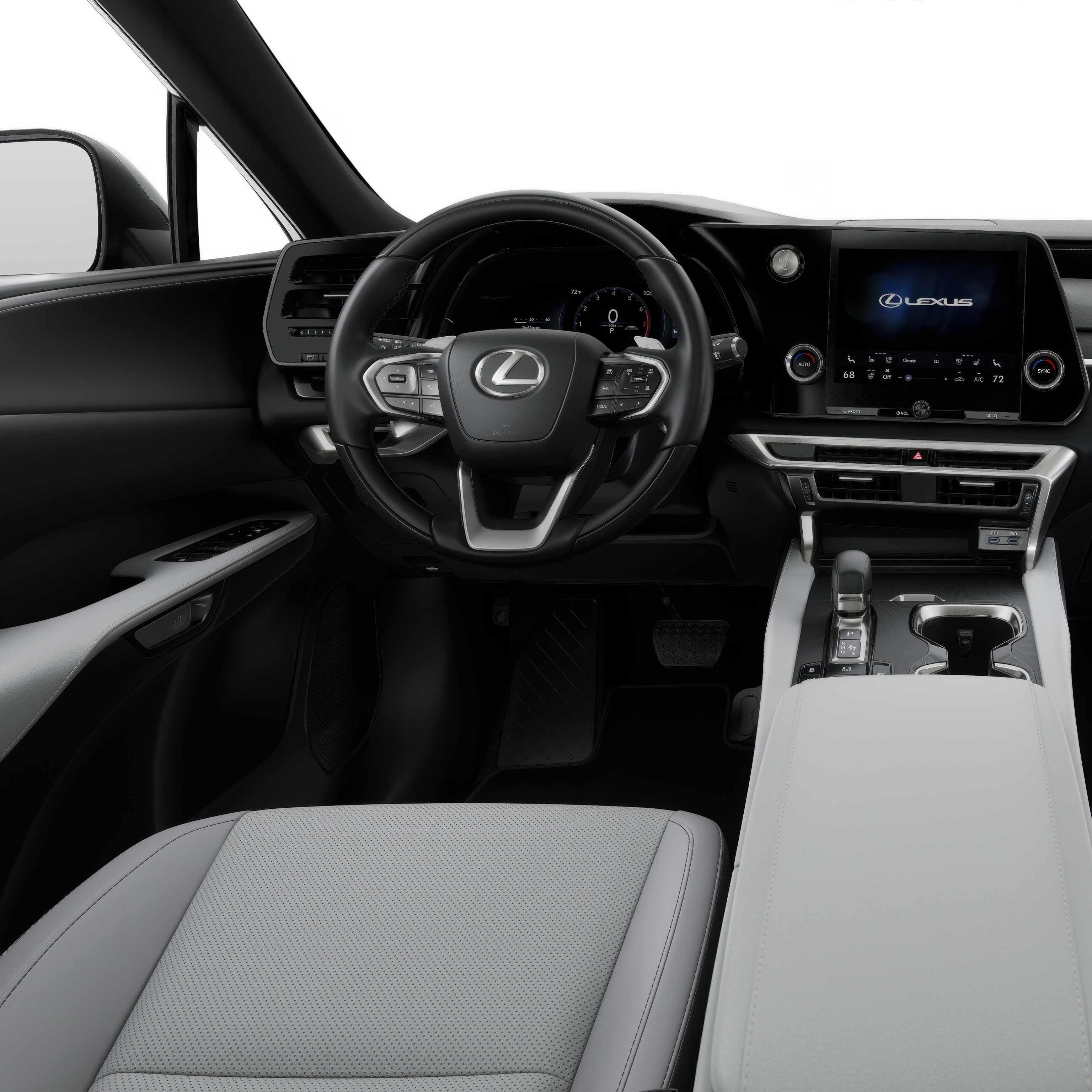 New 2027 Ultra White Lexus RX 350h F SPORT DESIGN AWD image 6