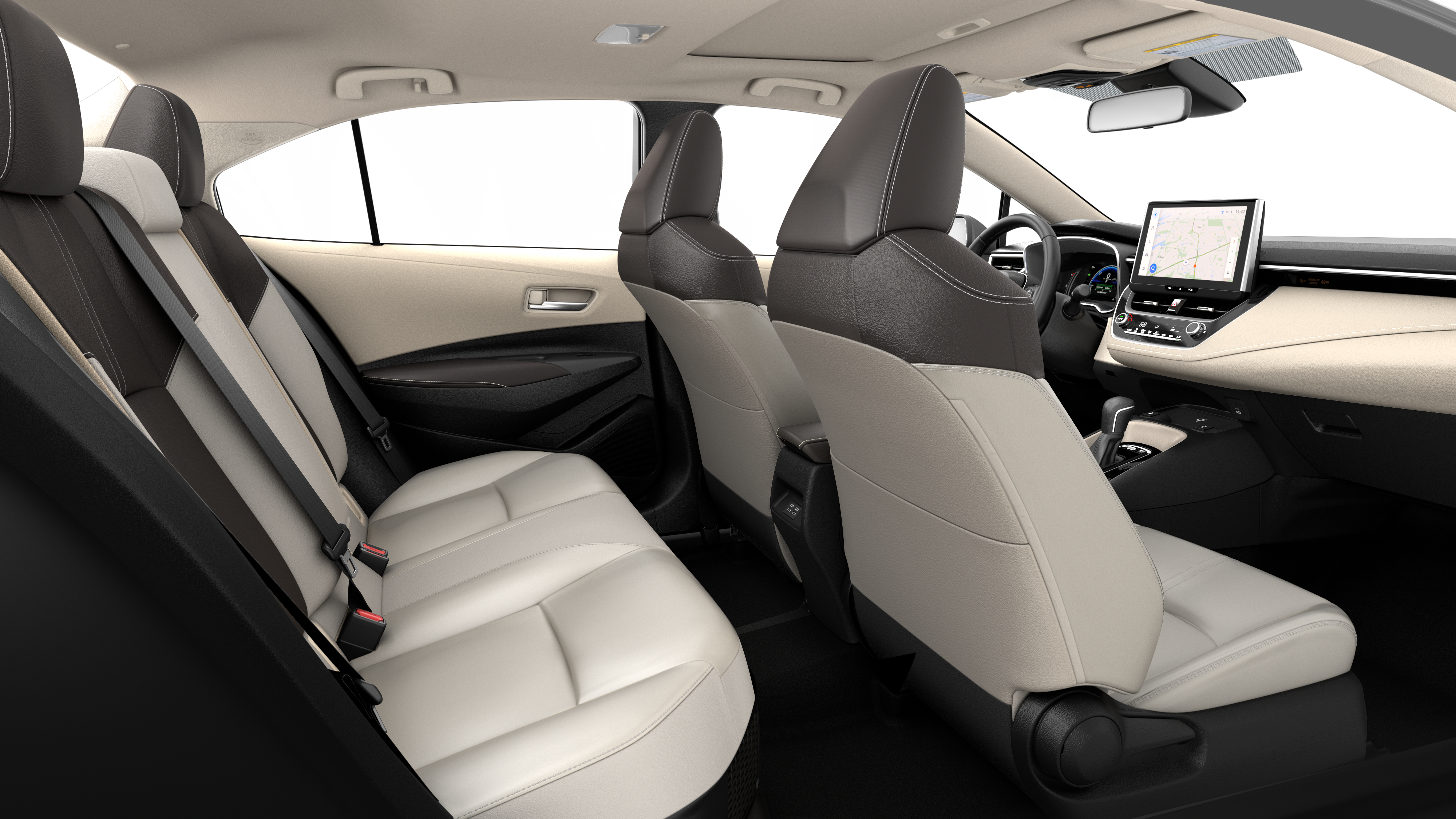 New 2025 Midnight Black Metallic Toyota Hybrid XLE image 8
