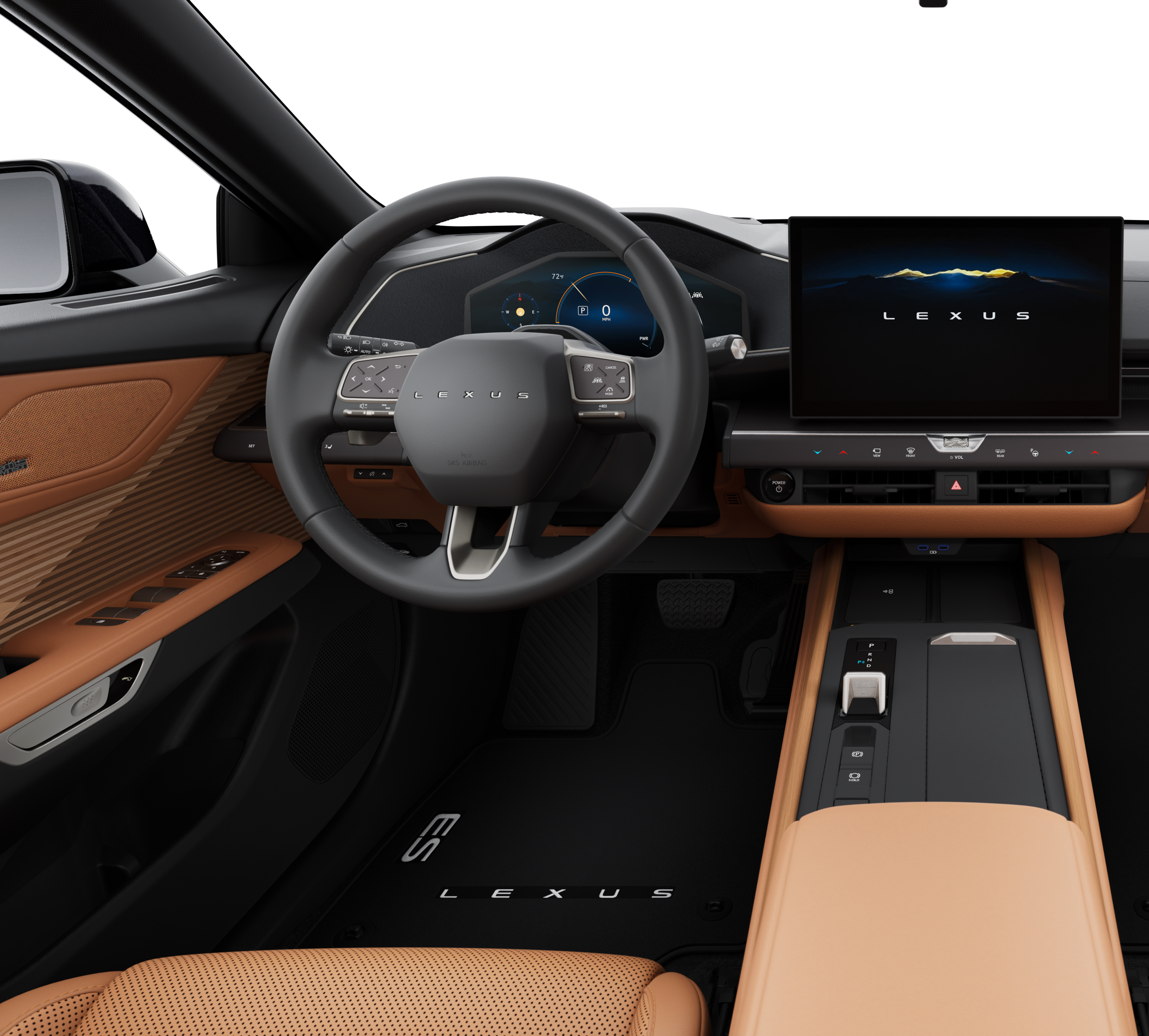 New 2026 Ultra White Lexus ES 350e LUXURY image 6