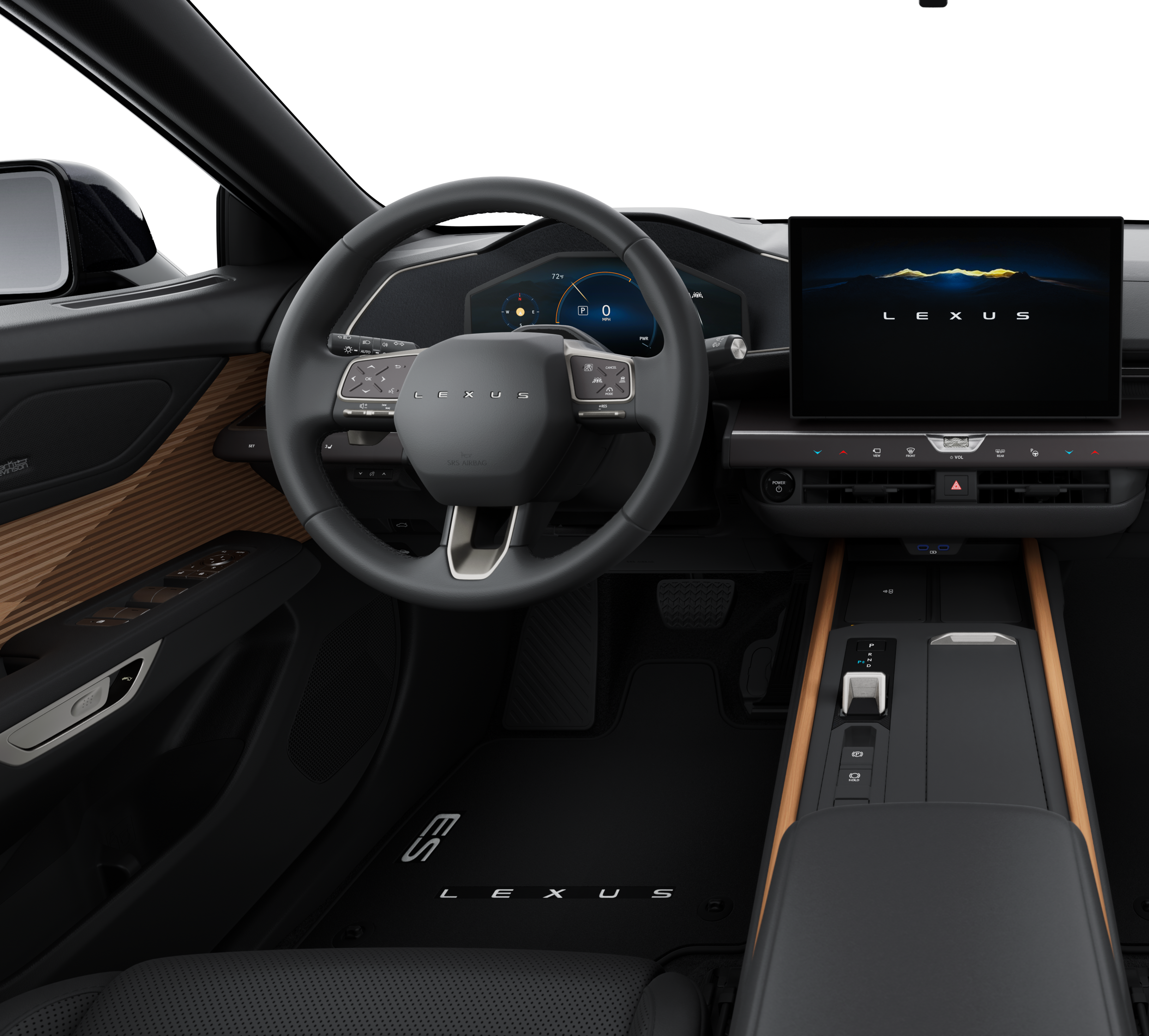 New 2026 Ultra White Lexus ES 350e LUXURY image 6