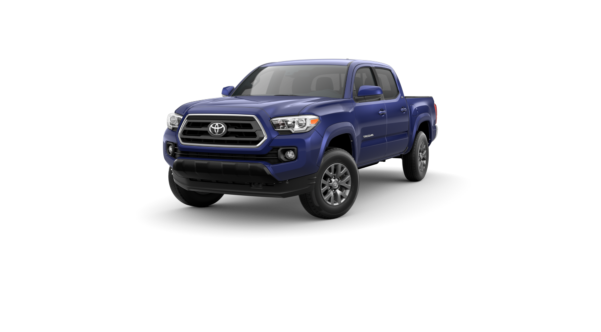 "I just got my Toyota Tacoma TRD OR in Blue Crush Metallic today."
