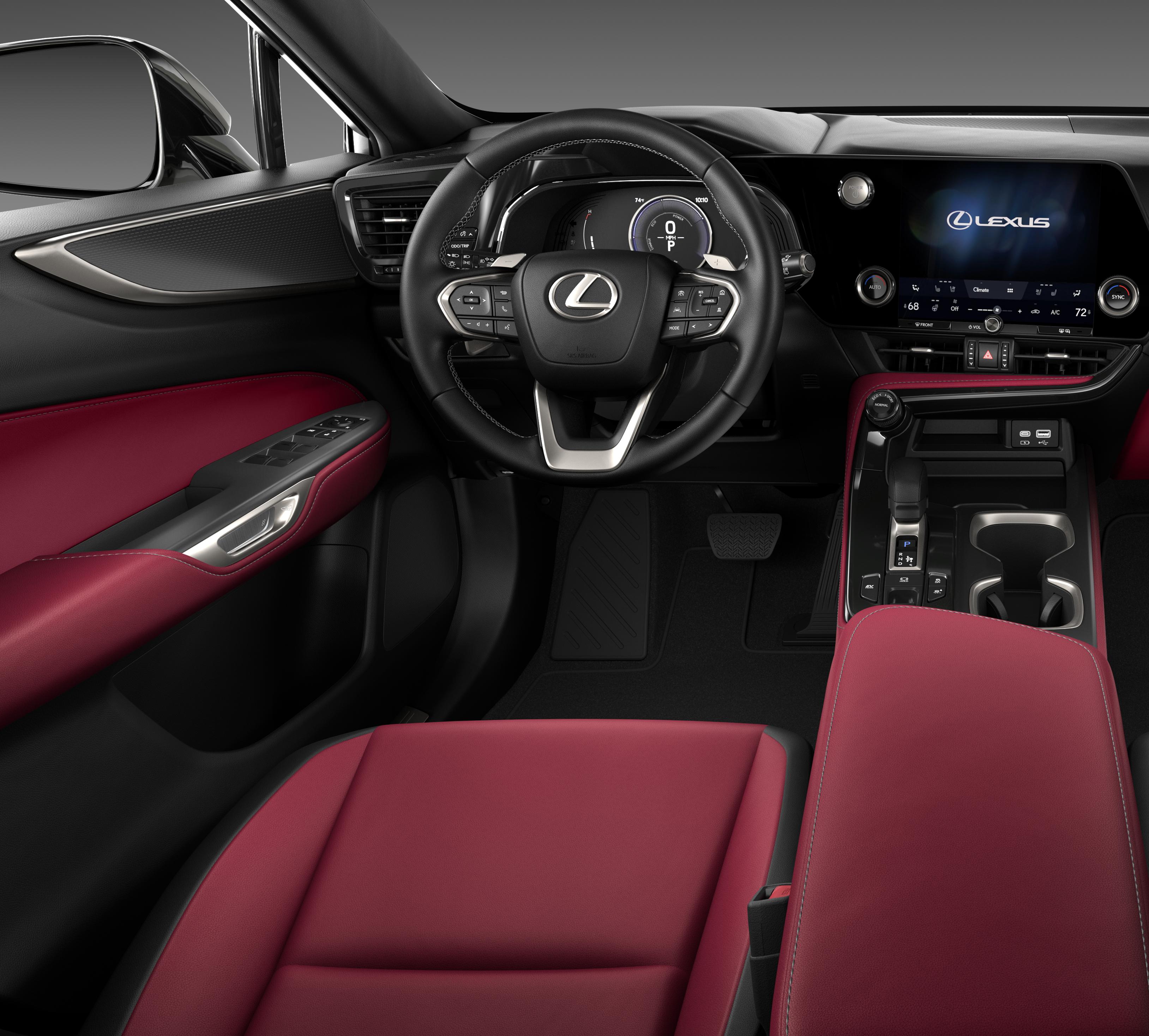 2025 Lexus Nx 350h Suv Awd Interior