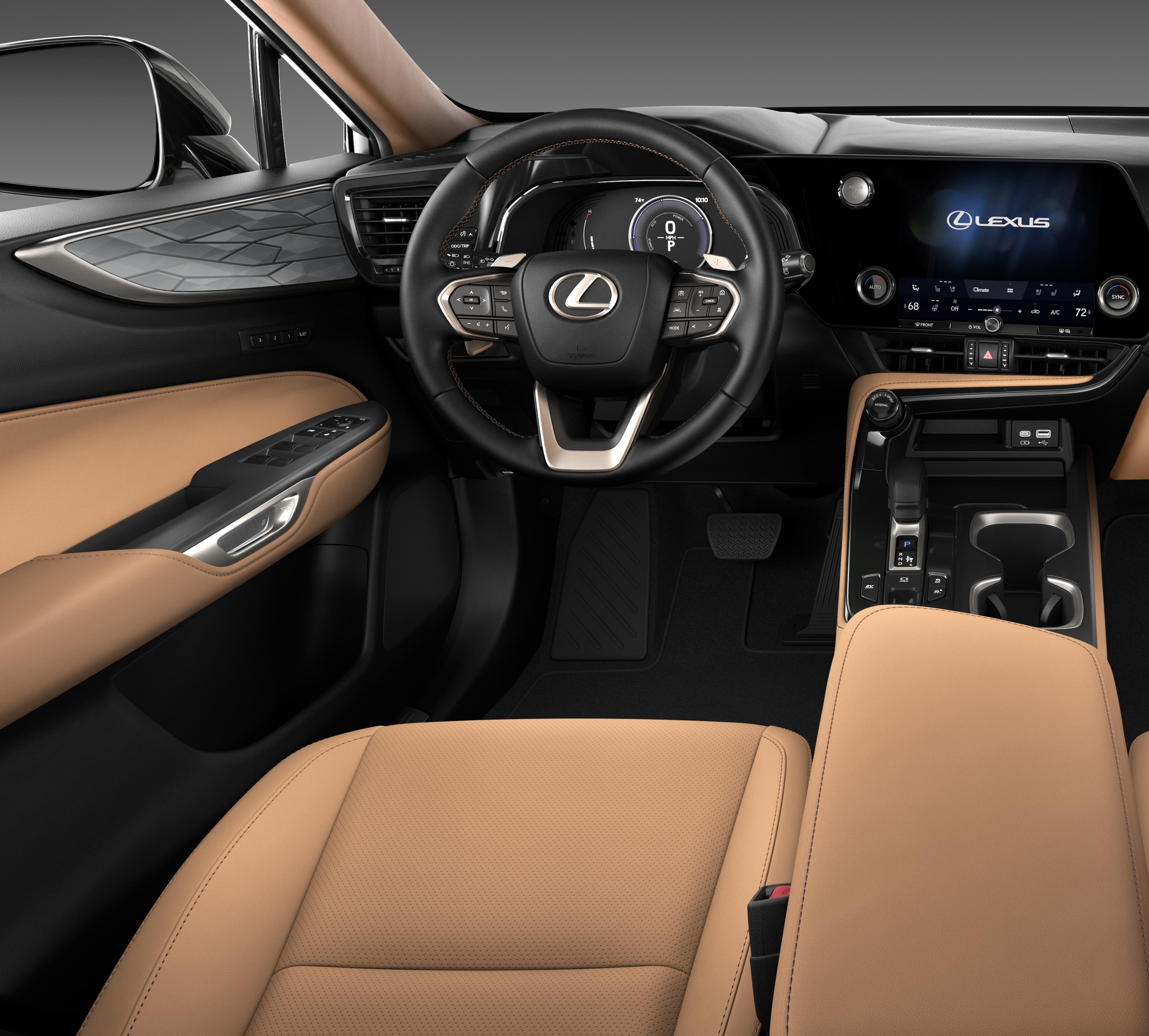 2025 Lexus Nx 350h Luxury Features