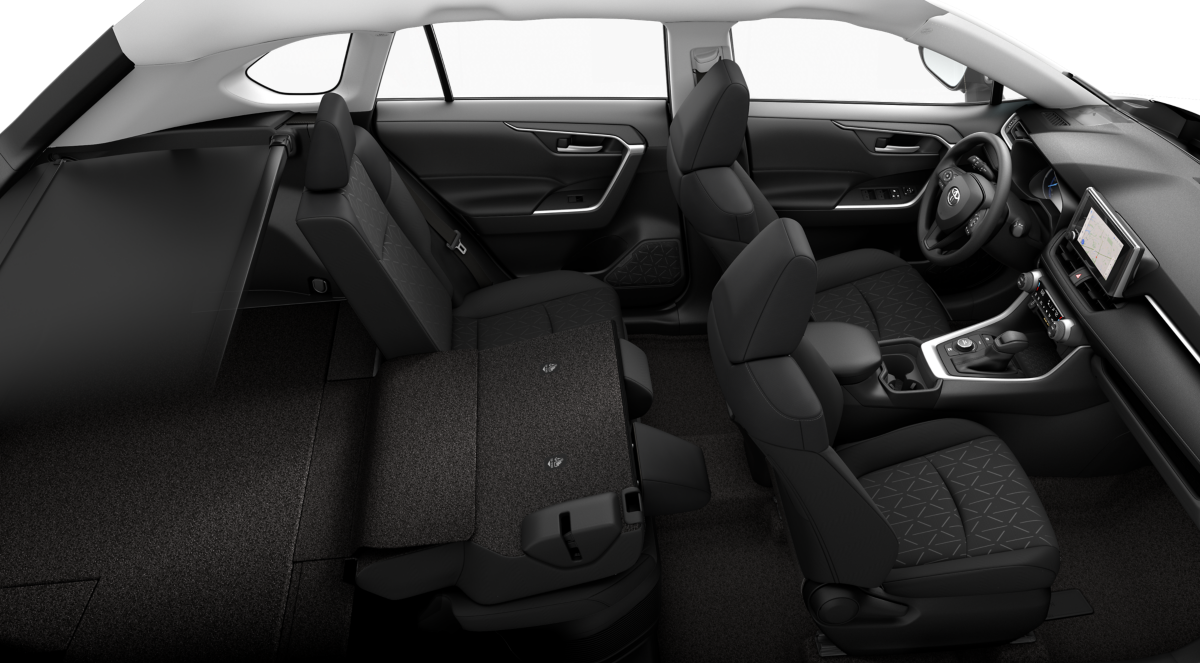 Toyota Rav 4 Rear Interior New 2025 Toyota RAV4 Hybrid XLE in Las Vegas NV | JTMRWRFV4SJ066481 ...