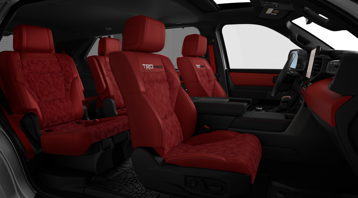 Sequoia Interior Rhd 9 New TOYOTA Sequoia in Stock serving Richmond, Fredericksburg ...